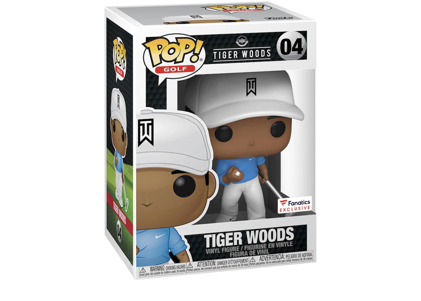 Funko Pop! Golf Tiger Woods Fanatics Exclusive Figure #04