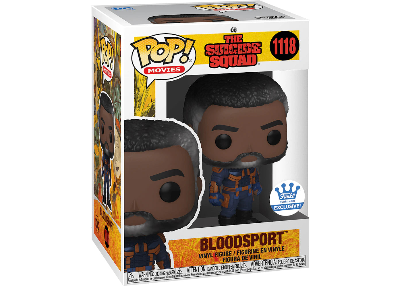 Funko Pop! Movies The Suicide Squad Bloodsport Funko Exclusive Figure #1118