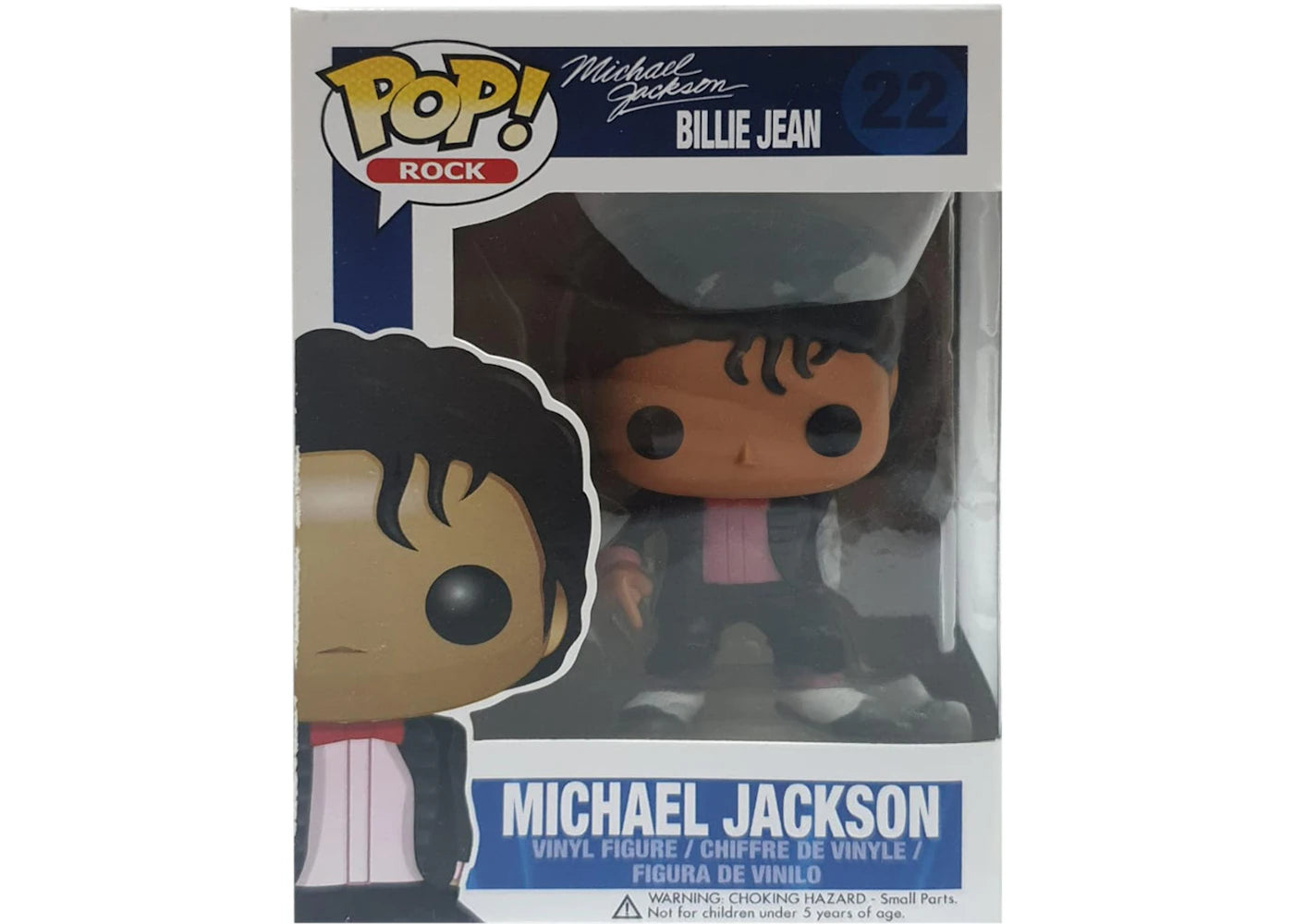 Funko Pop! Rock Michael Jackson (Billie Jean) Figure #22