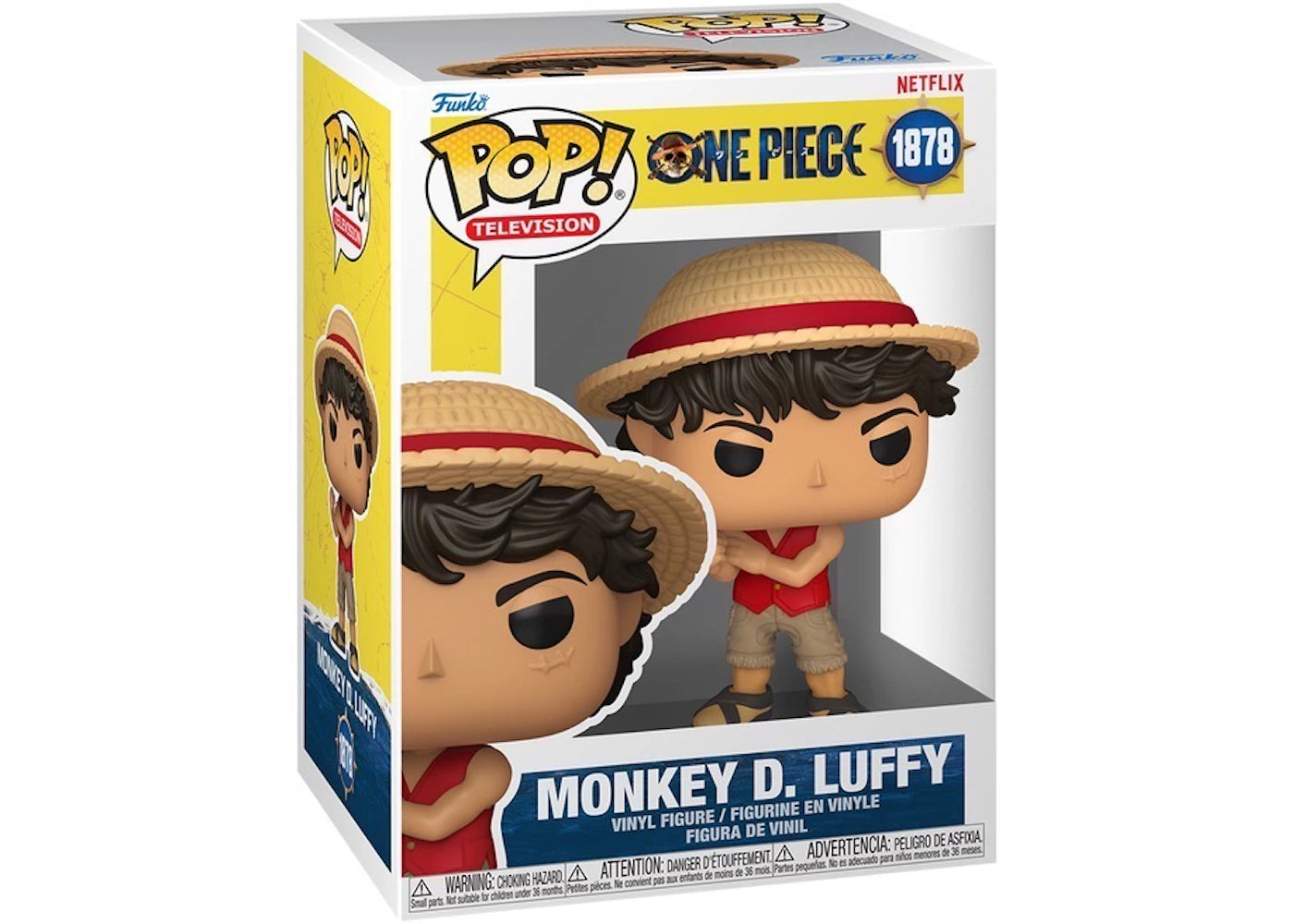 Figure #1878 Pop! Television One Piece Monkey D. Luffy (Live Action)