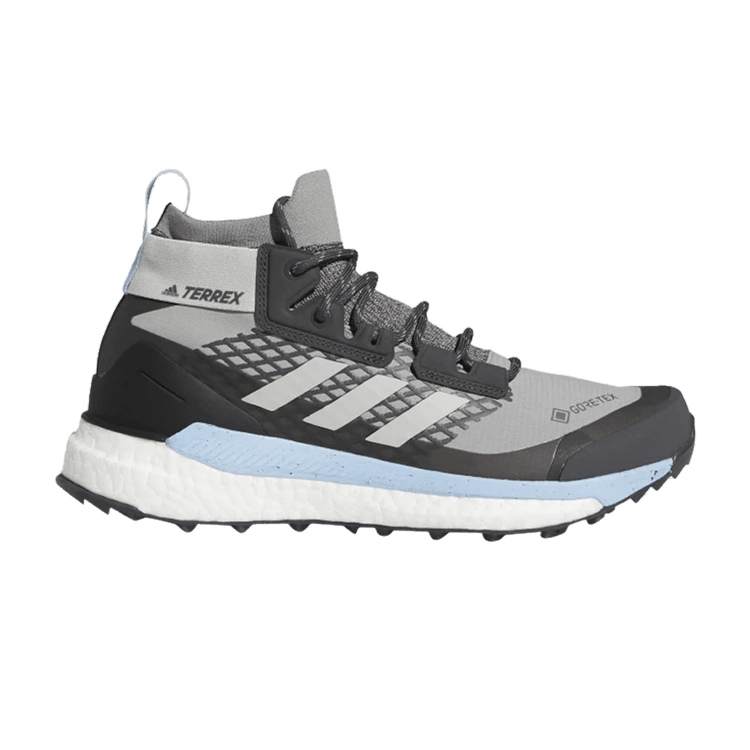 adidas Terrex Free Hiker Gore-Tex Charcoal Glow Blue (Women's)