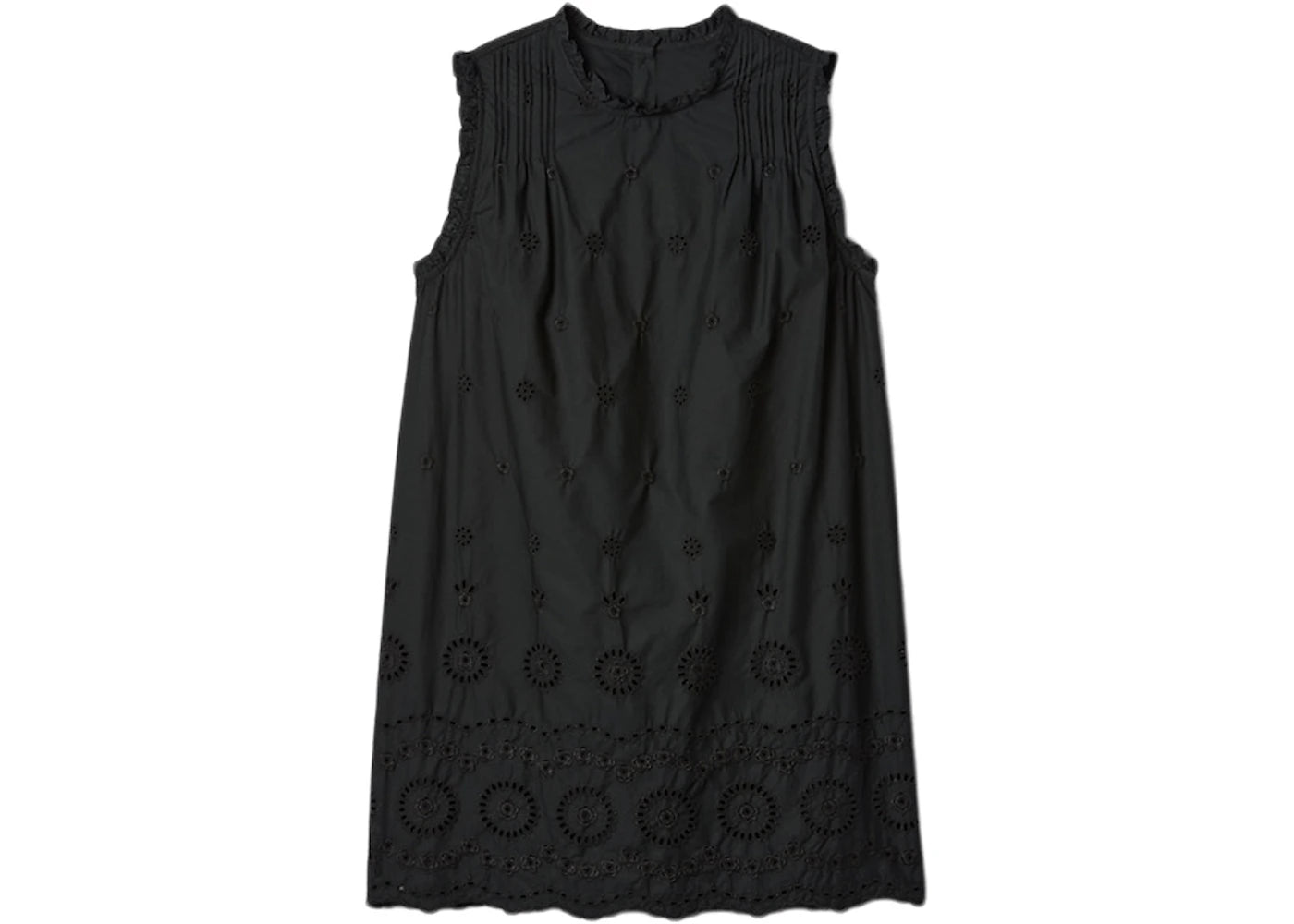 Gap x DÔEN Eyelet Mini Dress True Black
