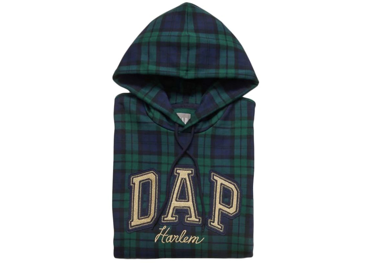 Gap x Dapper Dan DAP Arch Logo Hoodie Dark Green