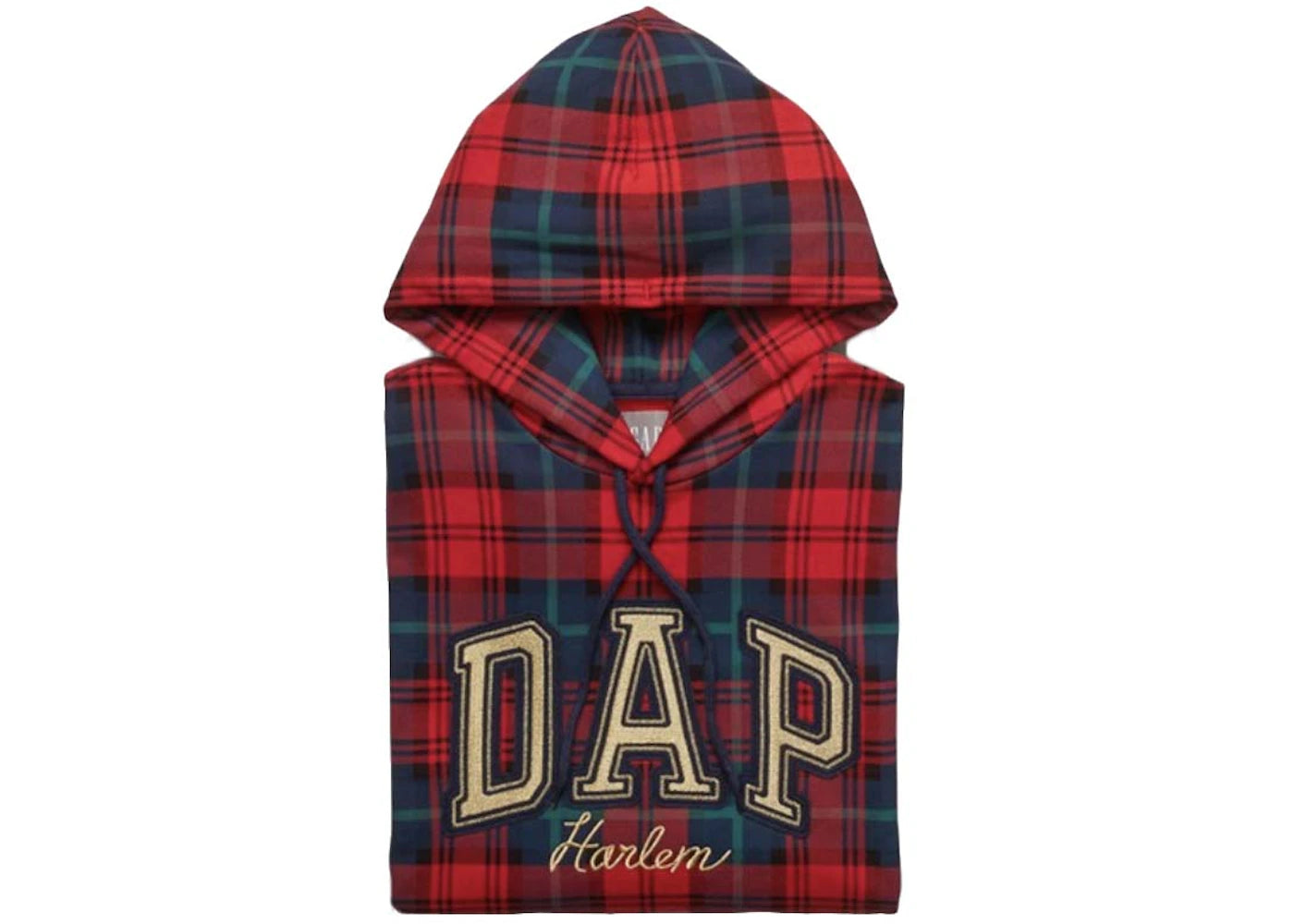 Gap x Dapper Dan DAP Arch Logo Hoodie Red
