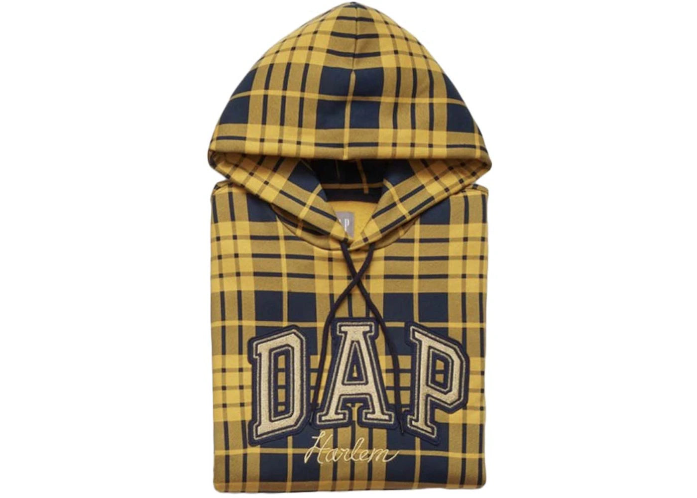 Gap x Dapper Dan DAP Arch Logo Hoodie Yellow