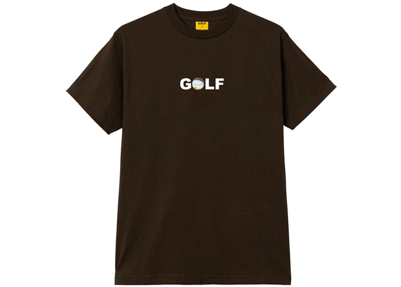 GOLF Championship T-shirt Brown