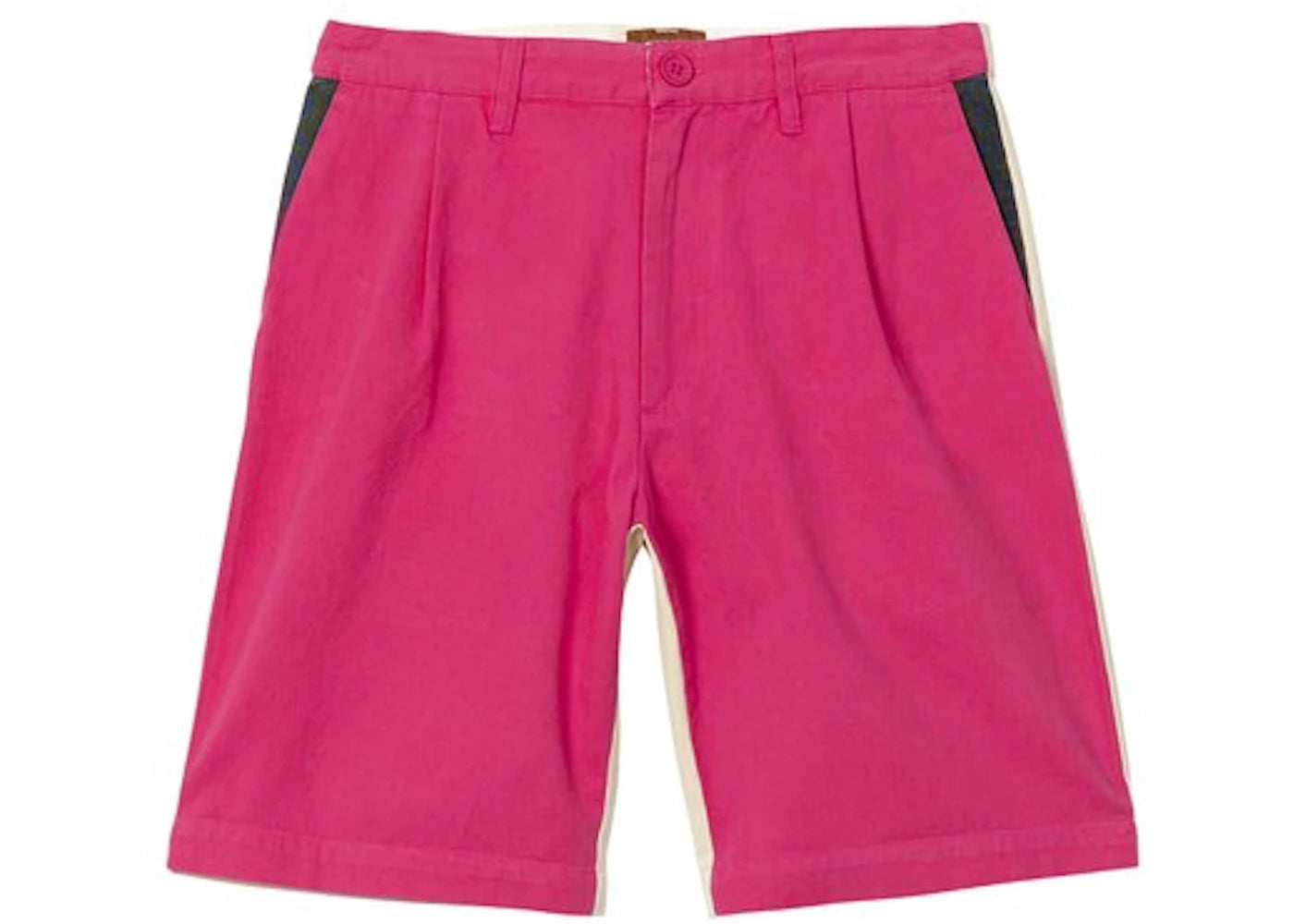 GOLF Color Split Pleated Shorts Hot Pink