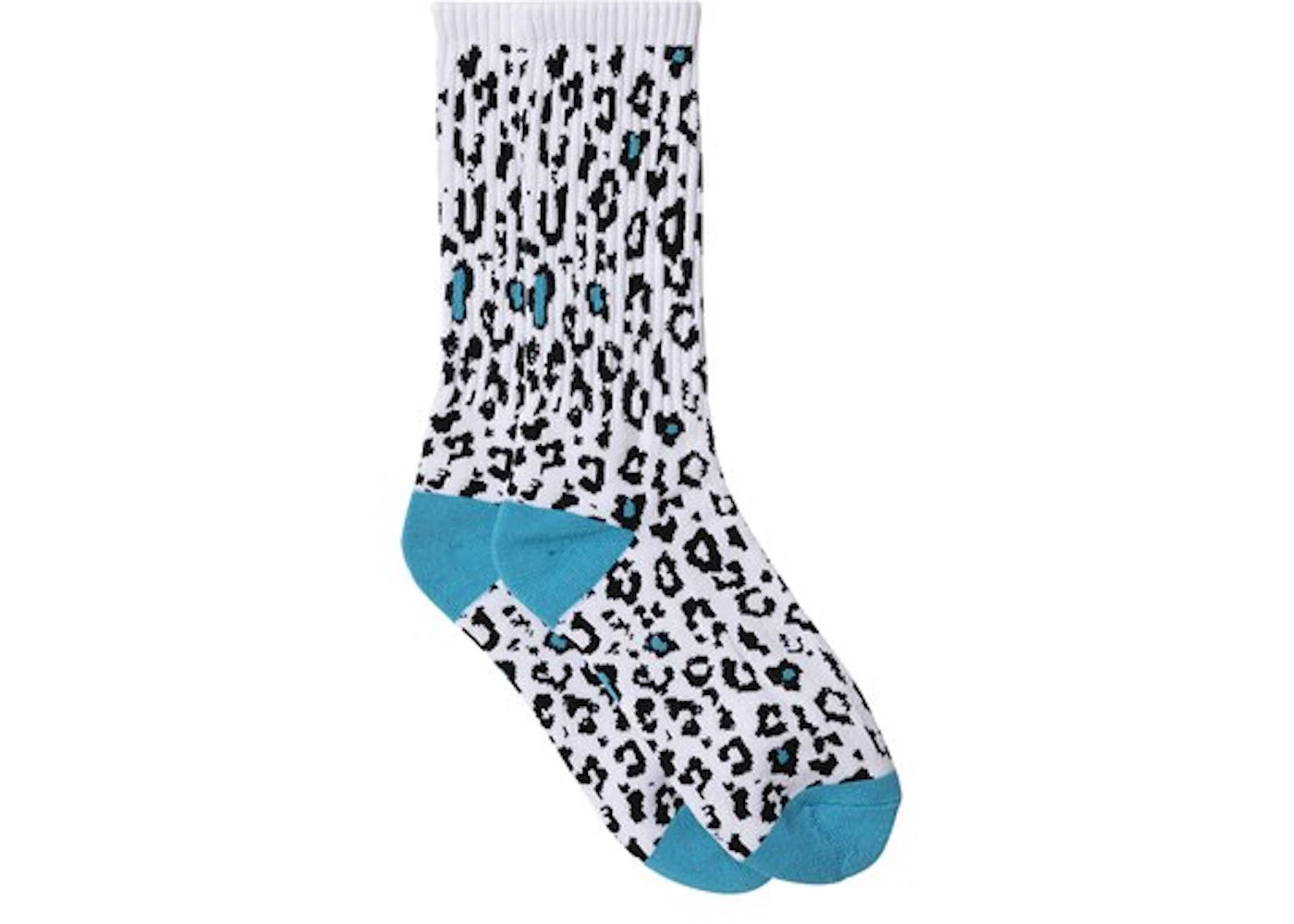 GOLF Digi Leopard Socks White