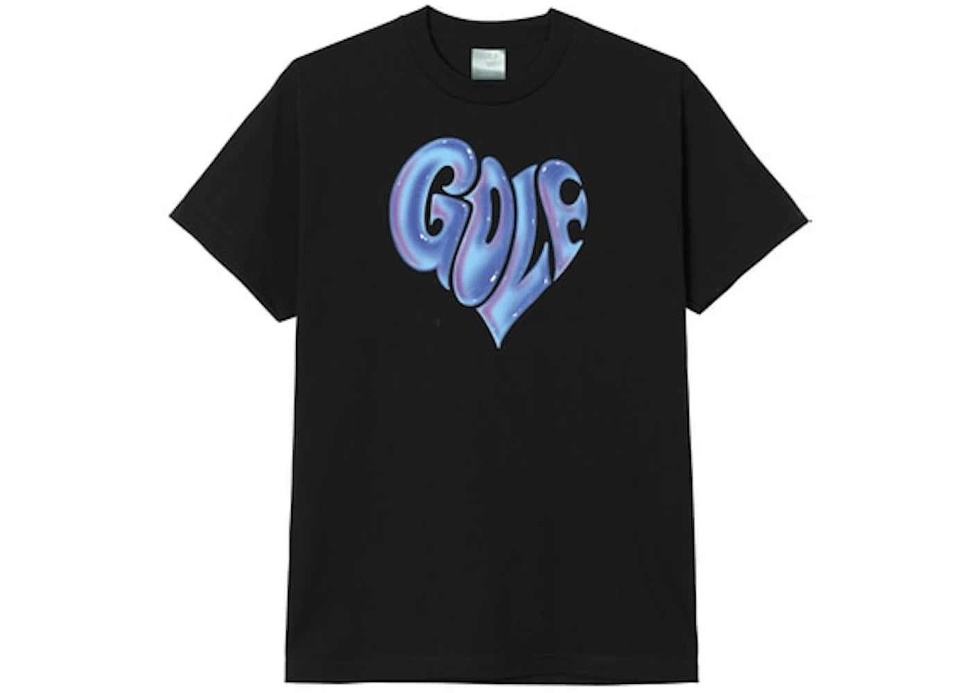 GOLF Heart Tee Black