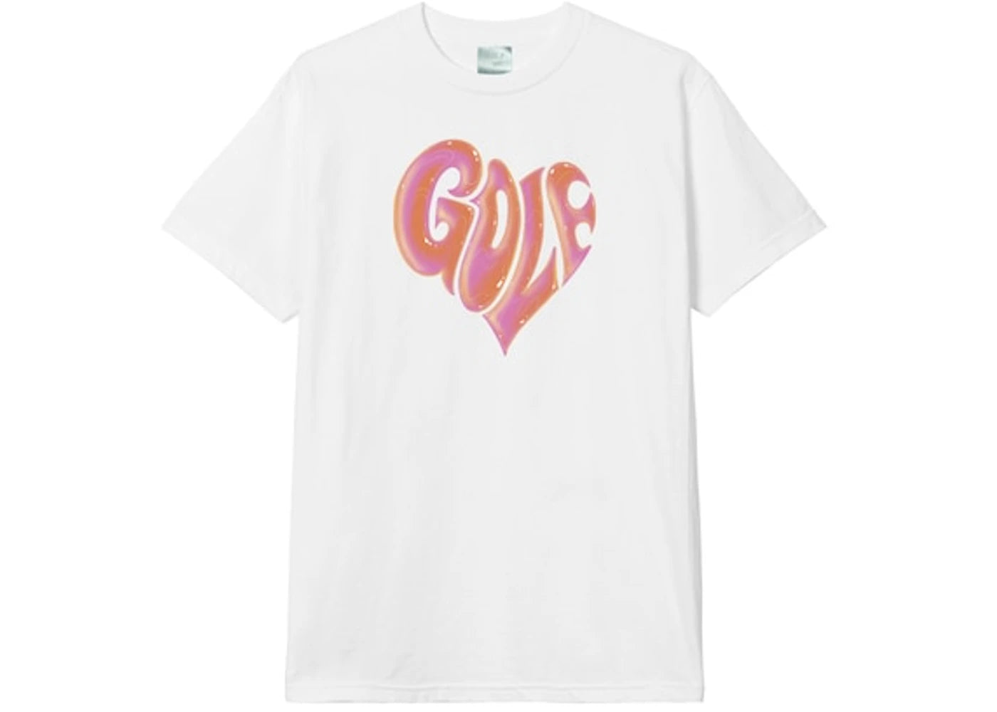 GOLF Heart Tee White