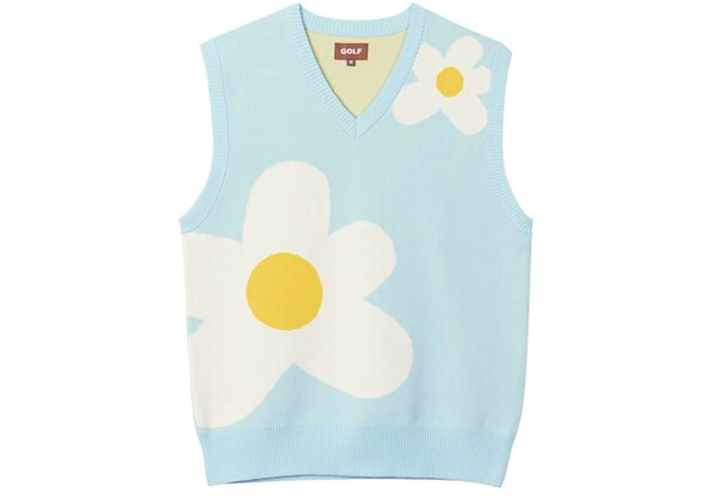 GOLF Le Fleur Sweater Vest Blue