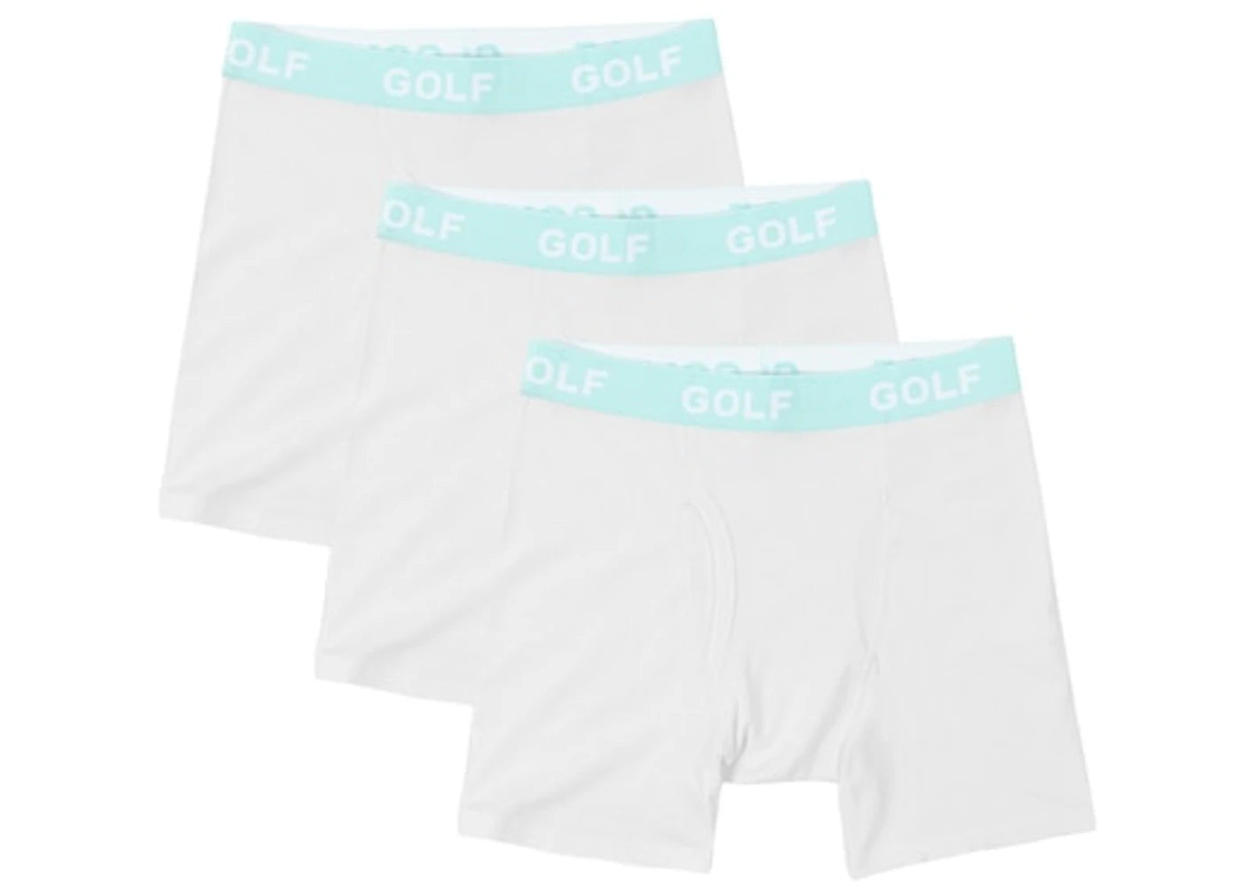 GOLF Logo Boxer Briefs White