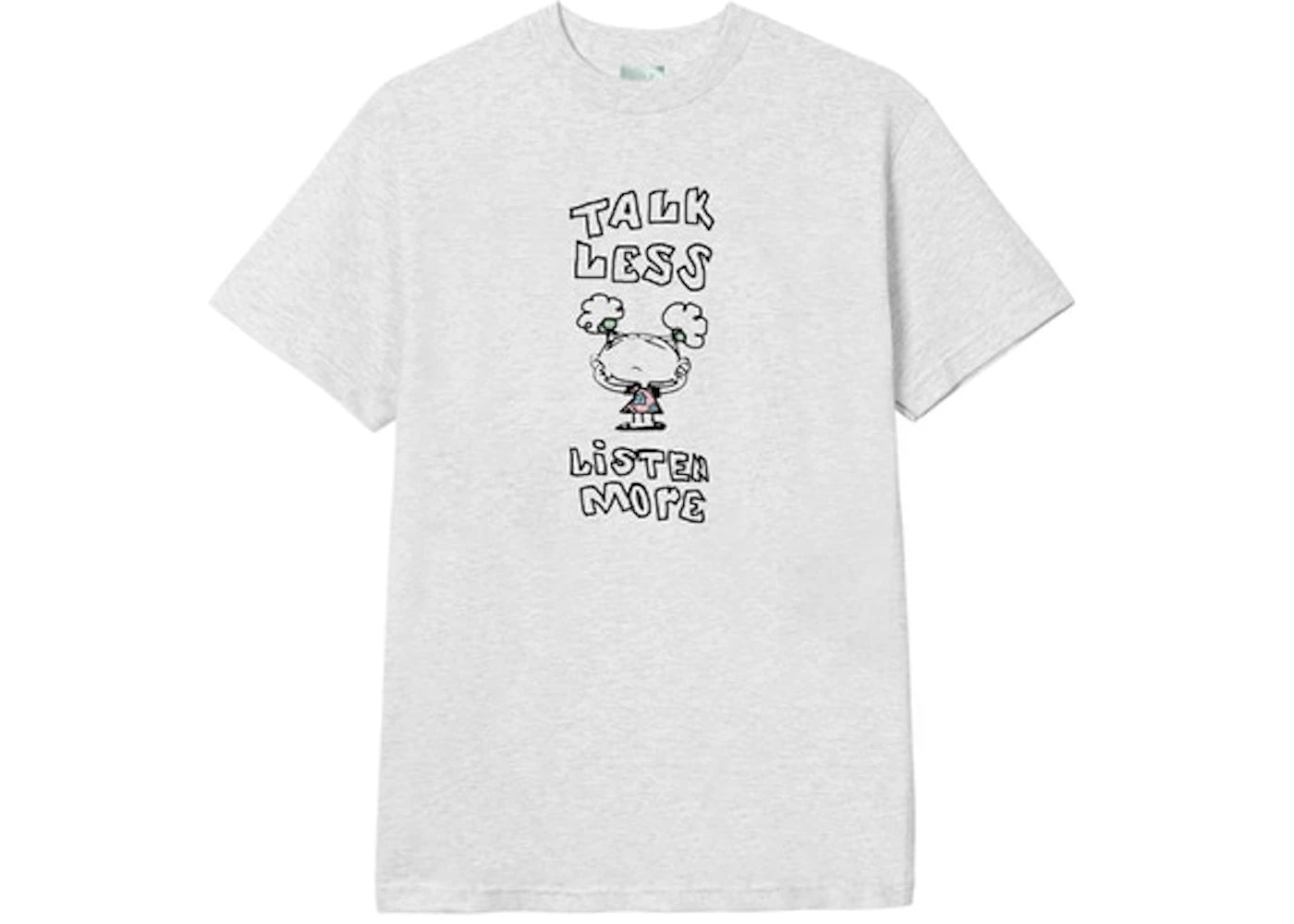 GOLF Talk Less Tee Heather Grey
