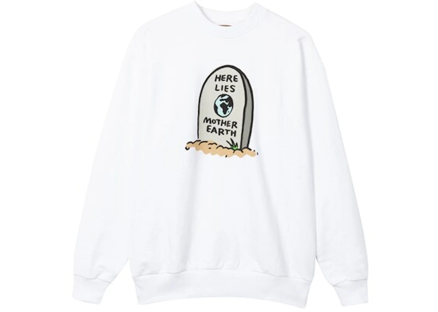 GOLF Tombstone Crewneck White