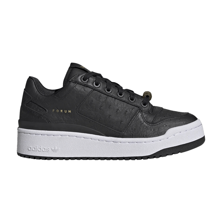 adidas Forum Bold Core Black Gold Metallic (Women's)