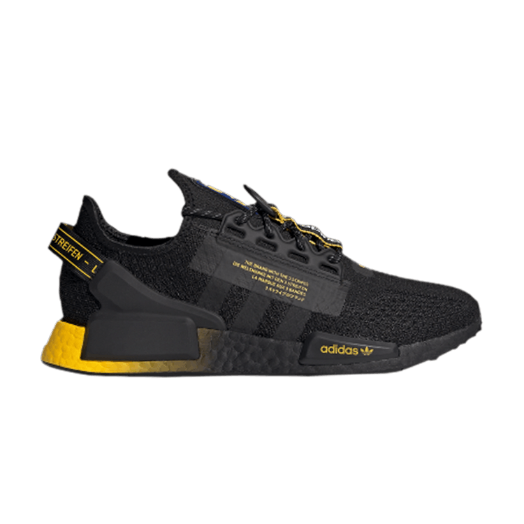 adidas NMD R1 V2 Black Gradient Yellow