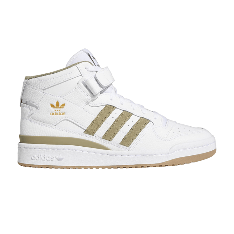 adidas Forum Mid Cloud White Orbit Green
