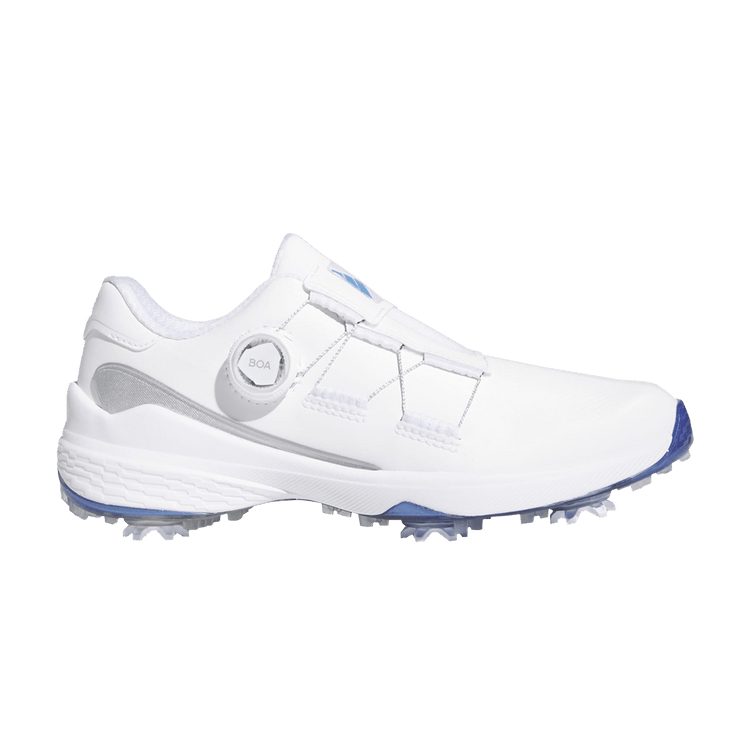 adidas ZG23 BOA Golf Cloud White Blue Fusion Met. Silver Metallic (Women's)