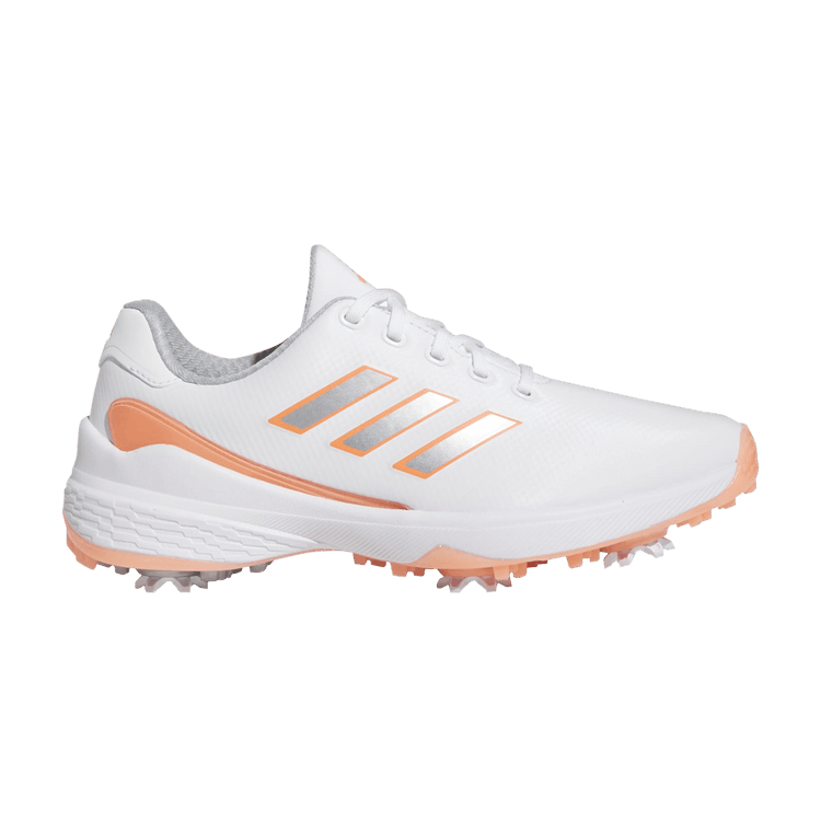 adidas ZG23 Golf Cloud White Silver Metallic Coral Fusion (Women's)