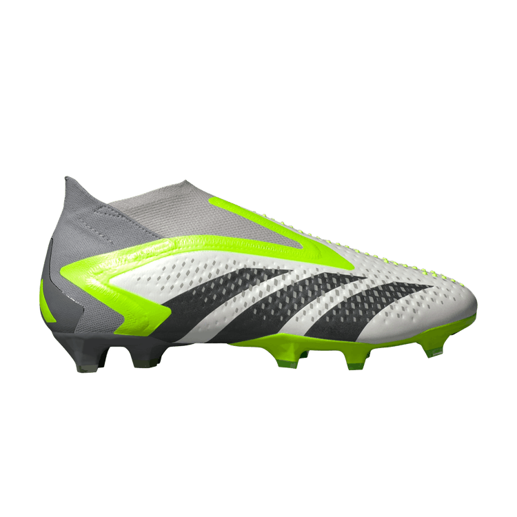 adidas Predator Accuracy+ FG Cloud White Core Black Lucid Lemon