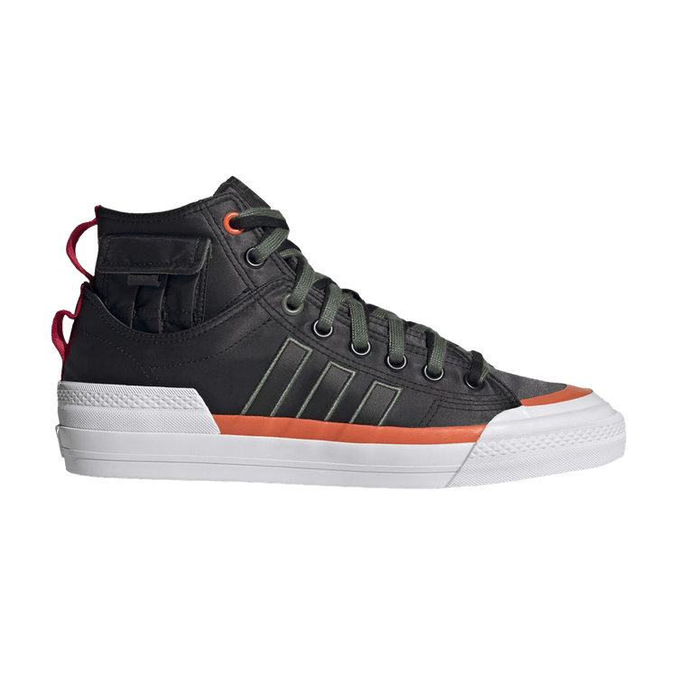 adidas Nizza Hi DL Black Green Oxide