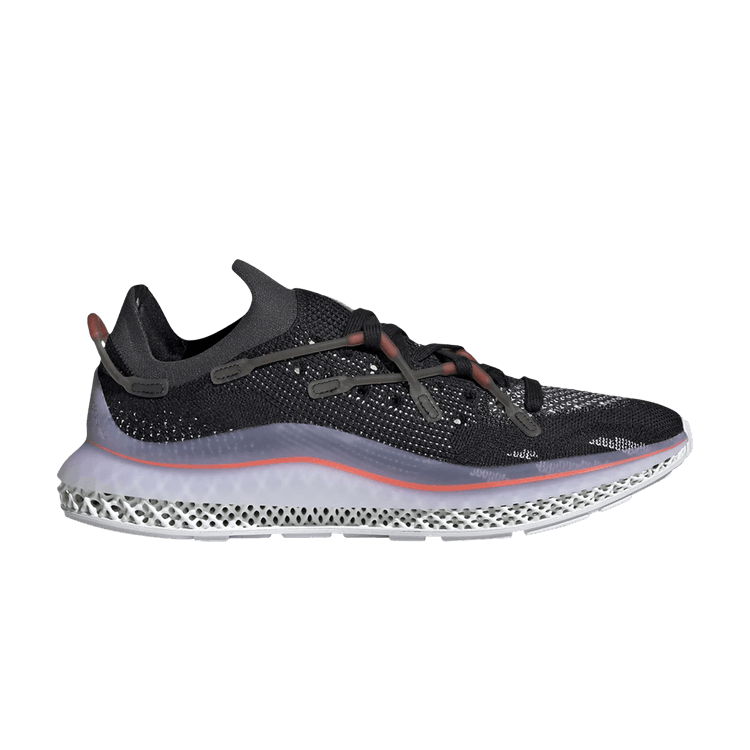 adidas 4D Fusio Core Black Solar Red
