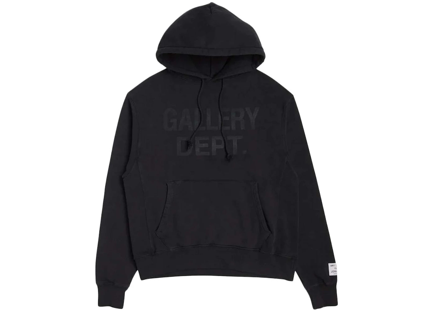 Gallery Dept. Center Logo Hoodie Black