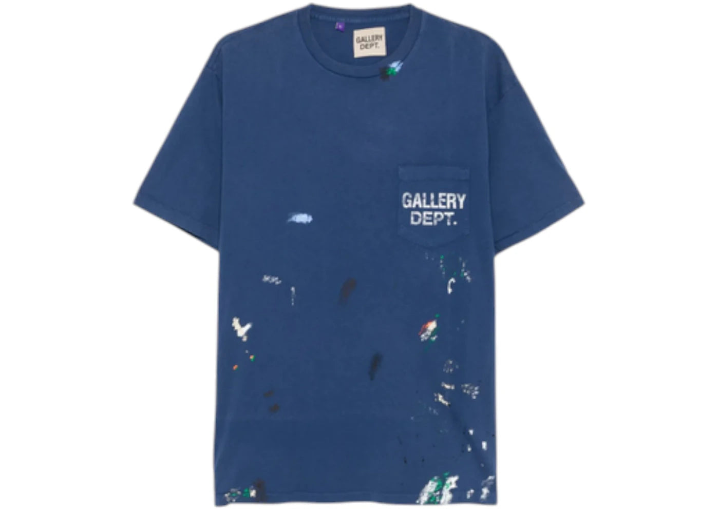 Gallery Dept. Vintage Logo Painted T-shirt Navy