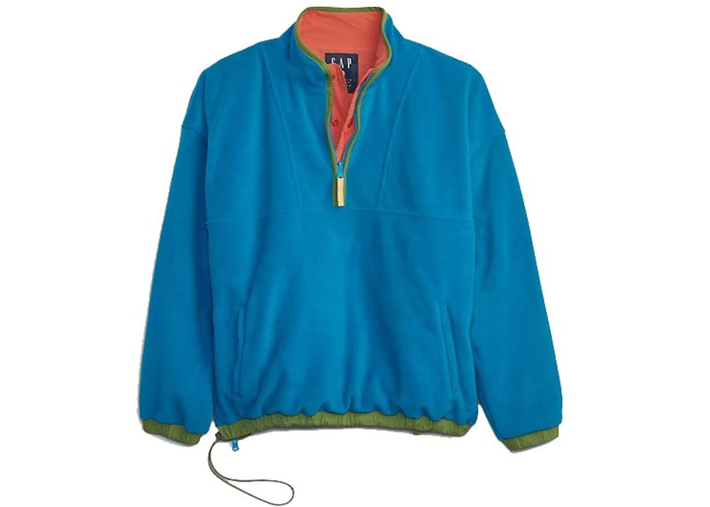 Gap Re-Issue × Sean Wotherspoon Recycled Reversible Half-Zip Pullover Blue/Multi