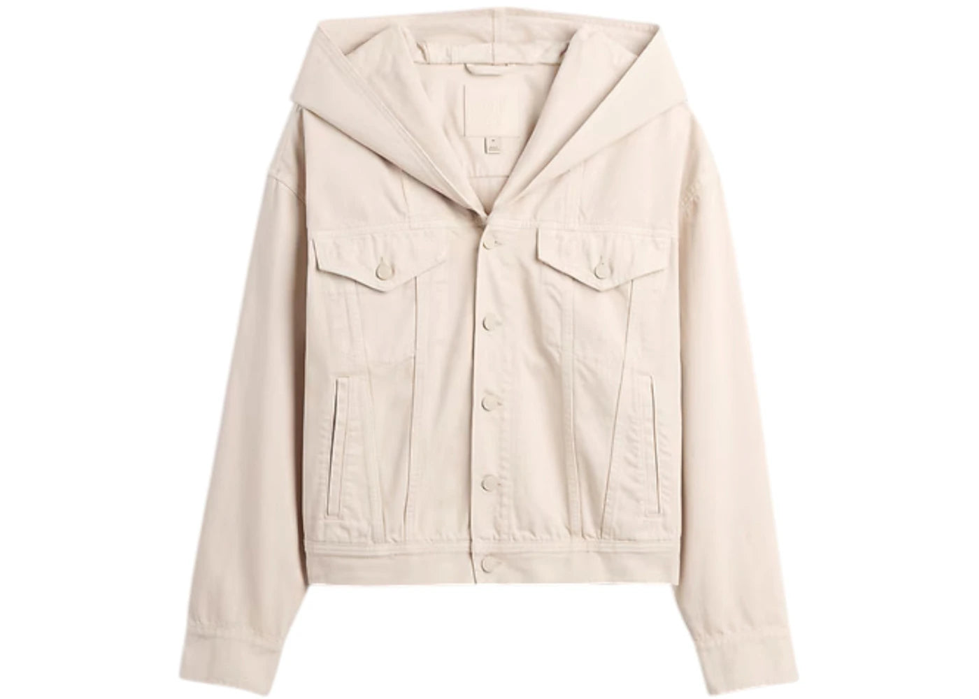 Gap x BEIS Oversized Denim Jacket Light Tundra