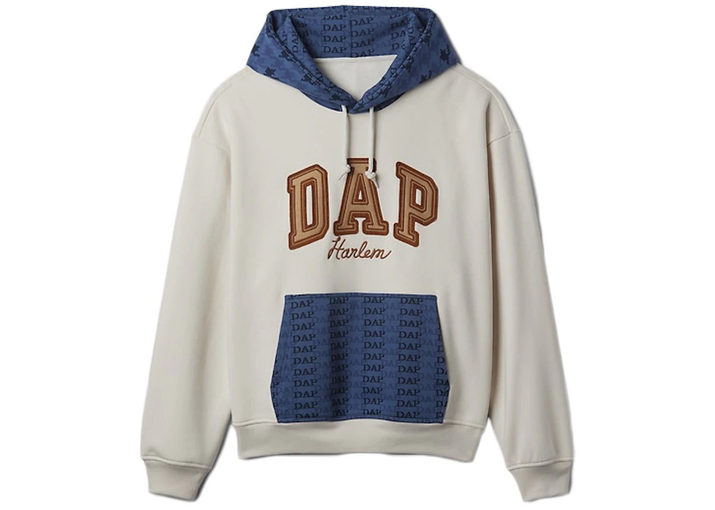 Gap x DAP Colorblock Logo Hoodie Carls Stone