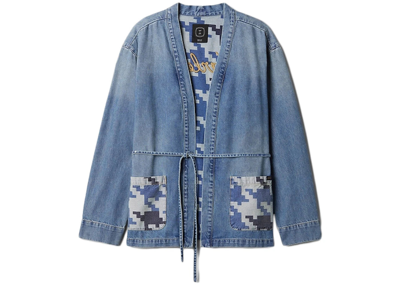 Gap x DAP Organic Denim Wrap Jacket Light Indigo