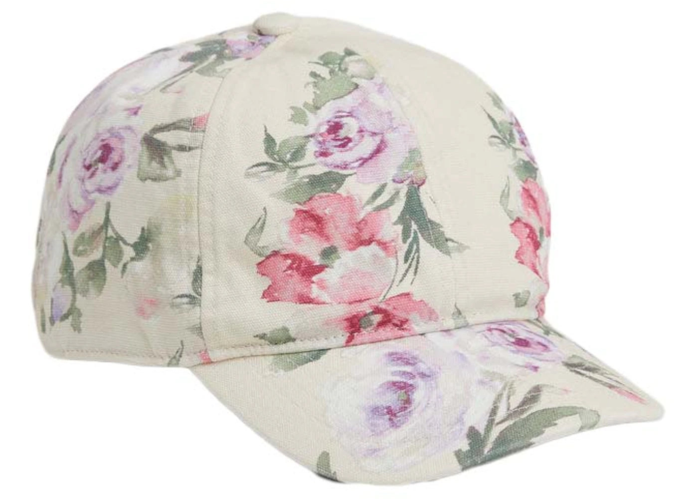Gap x LoveShackFancy Floral Baseball Hat Birch Beige