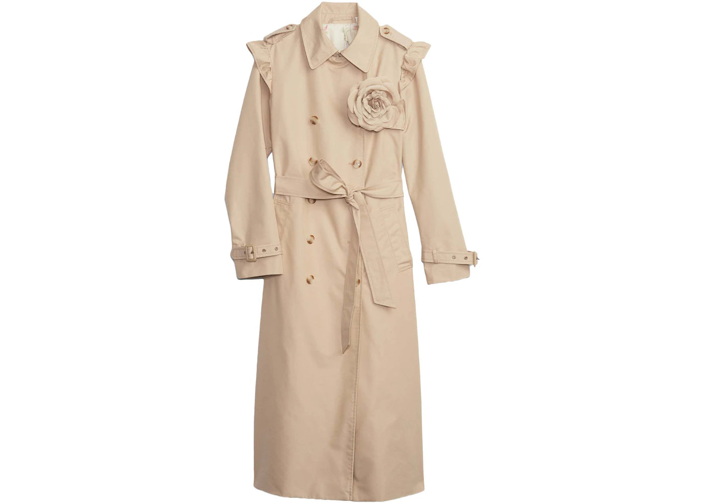 Gap x LoveShackFancy Trench Coat Wicker