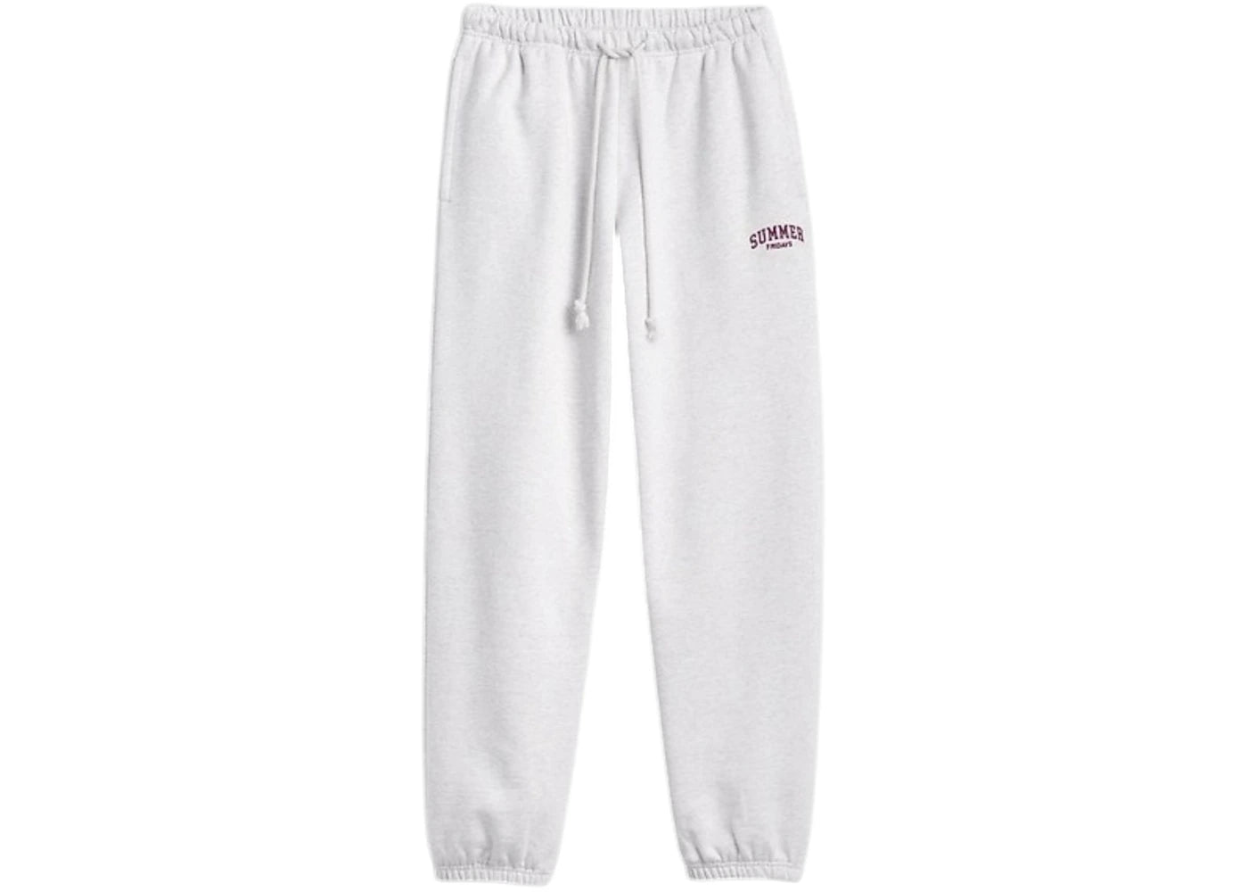 Gap x Summer Fridays Heavyweight Relaxed Logo Joggers Pale Heather Grey