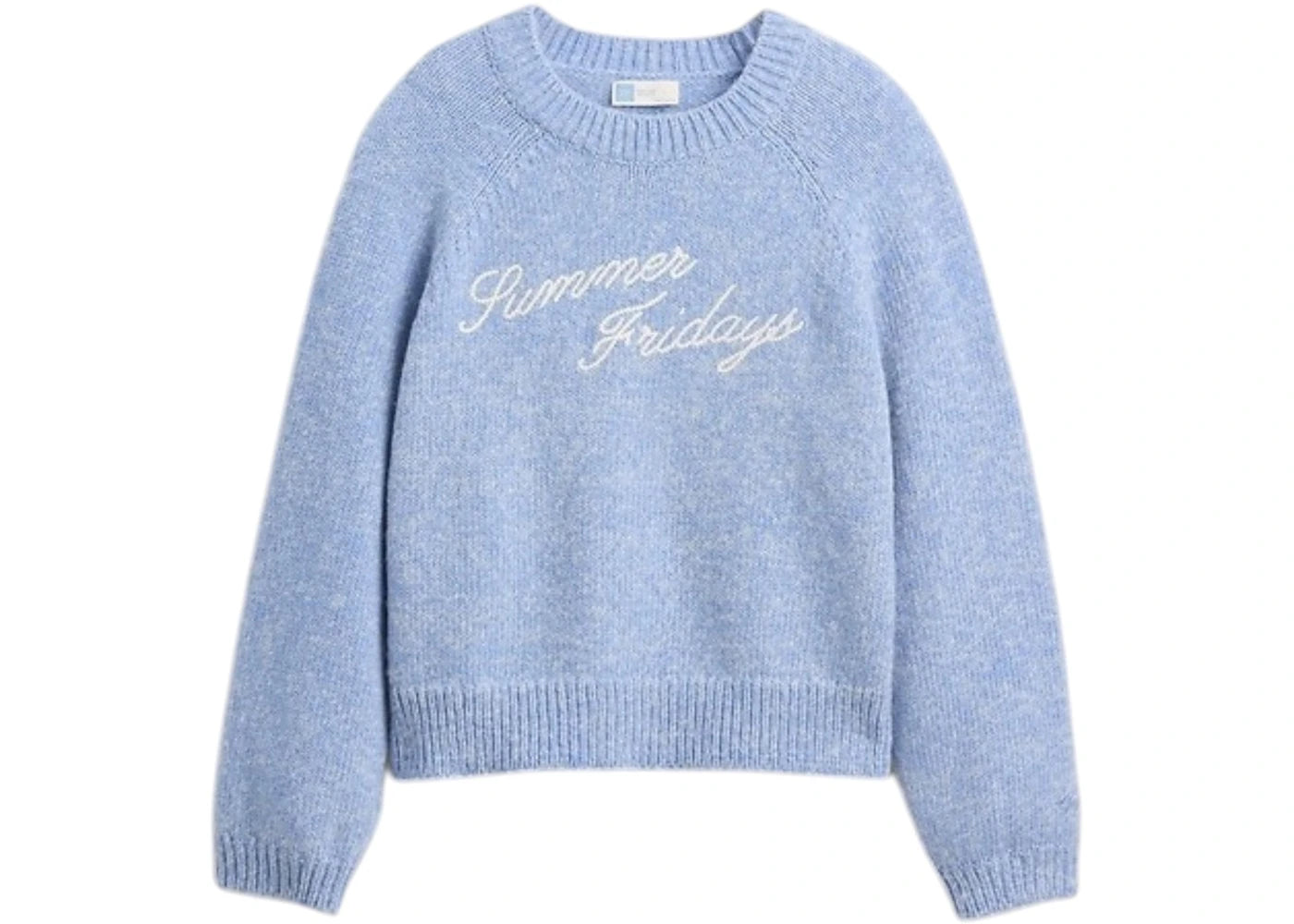 Gap x Summer Fridays Oversized Logo Sweater Moonstone
