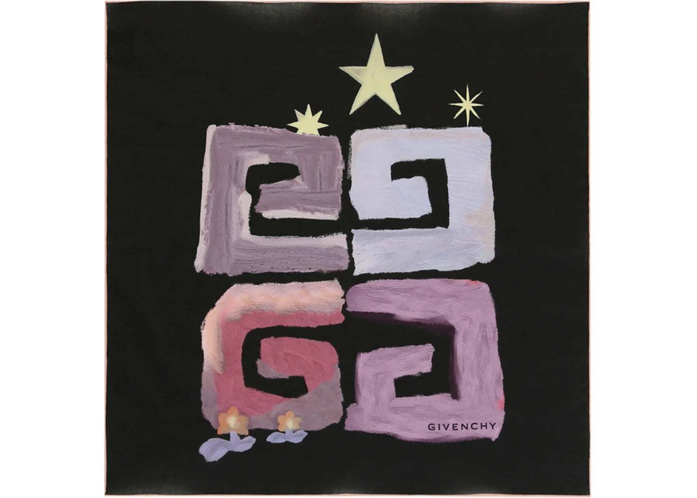 Givenchy 4G Logo Bandana Black