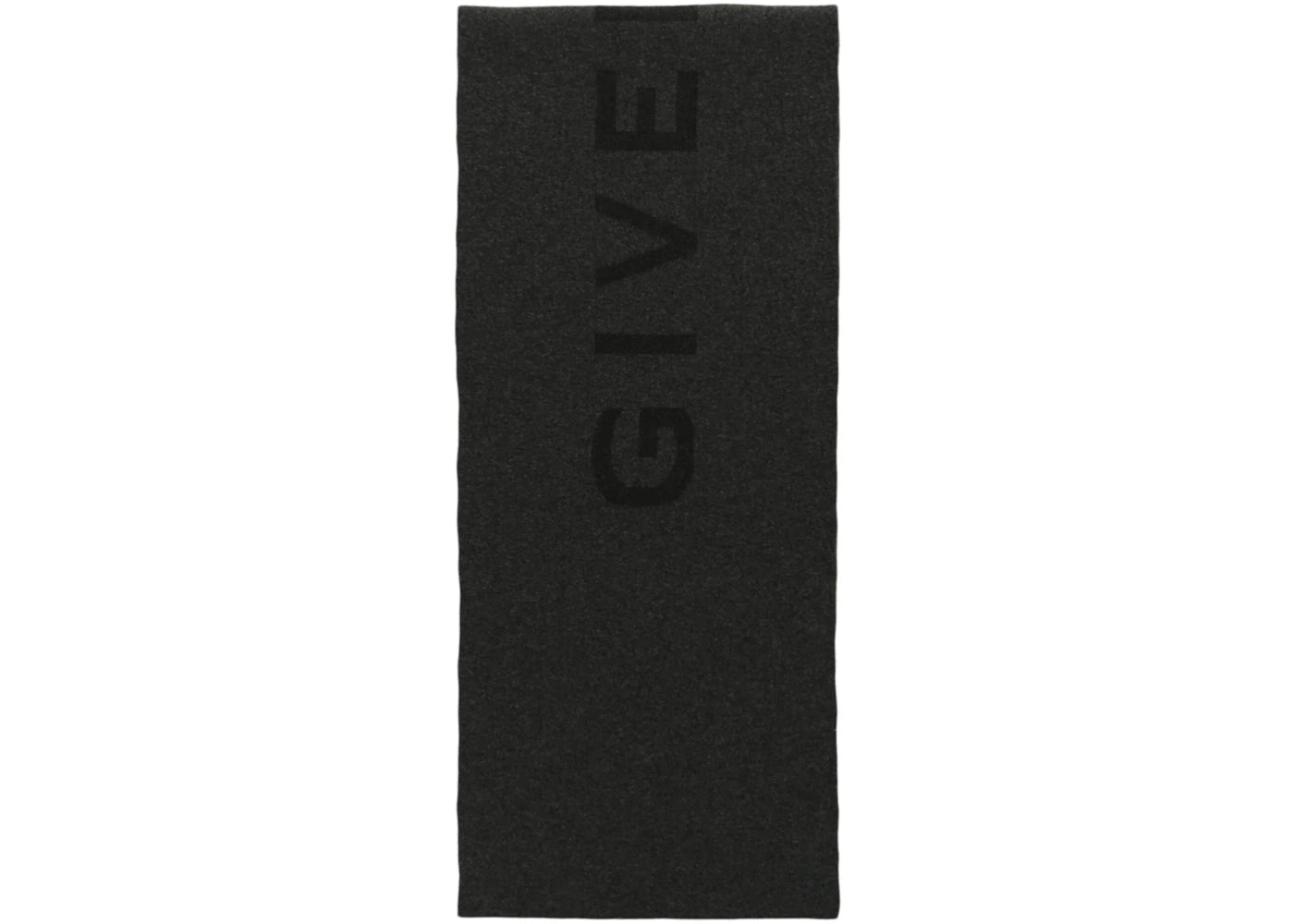 Givenchy 4G Logo Reversible Wool Scarf Grey Multi