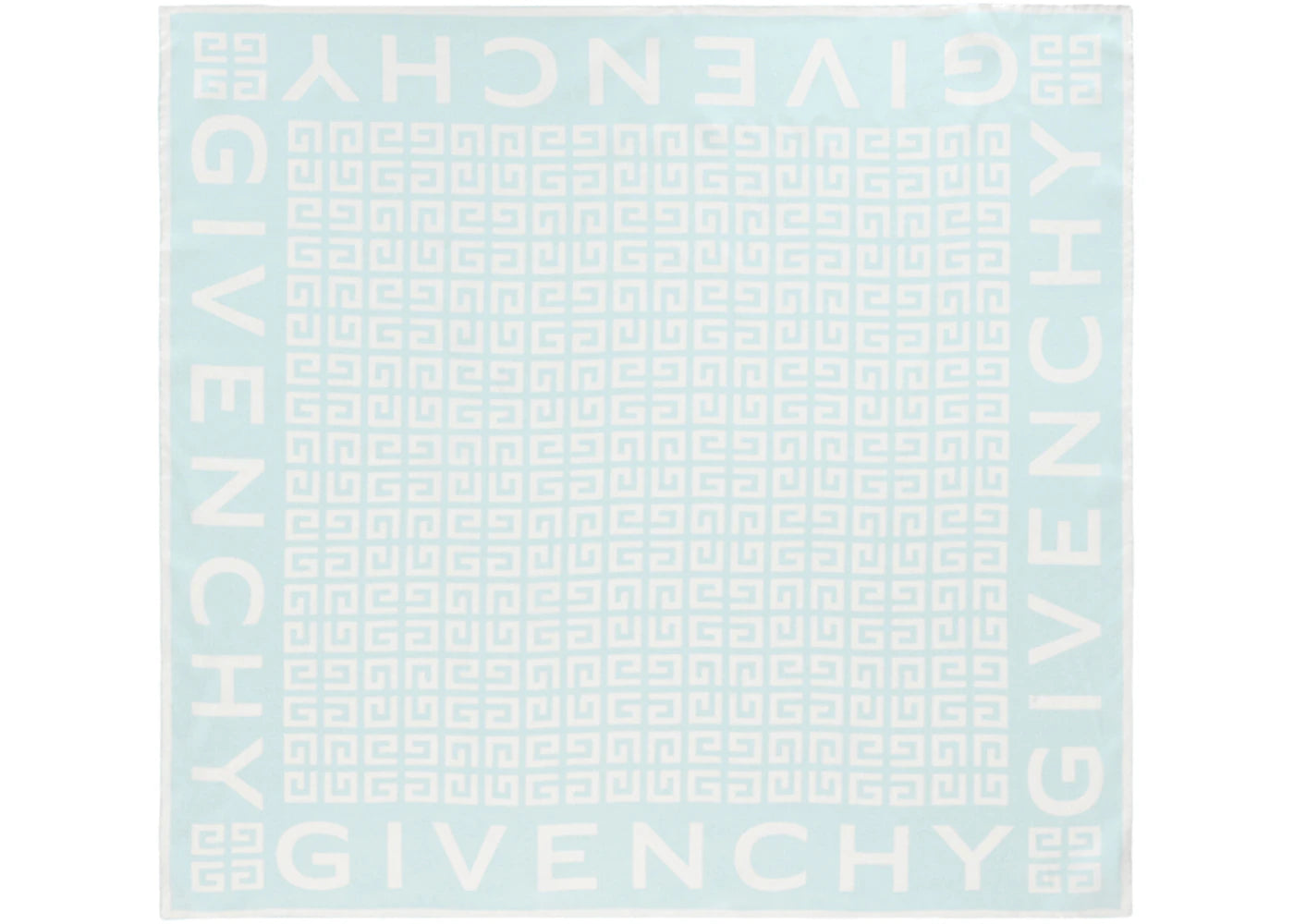 Givenchy 4G Logo Silk Scarf Frost