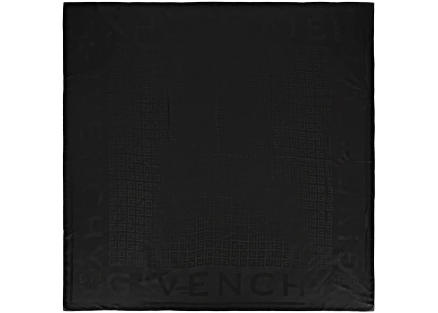 Givenchy 4G Logo Silk Shawl Black