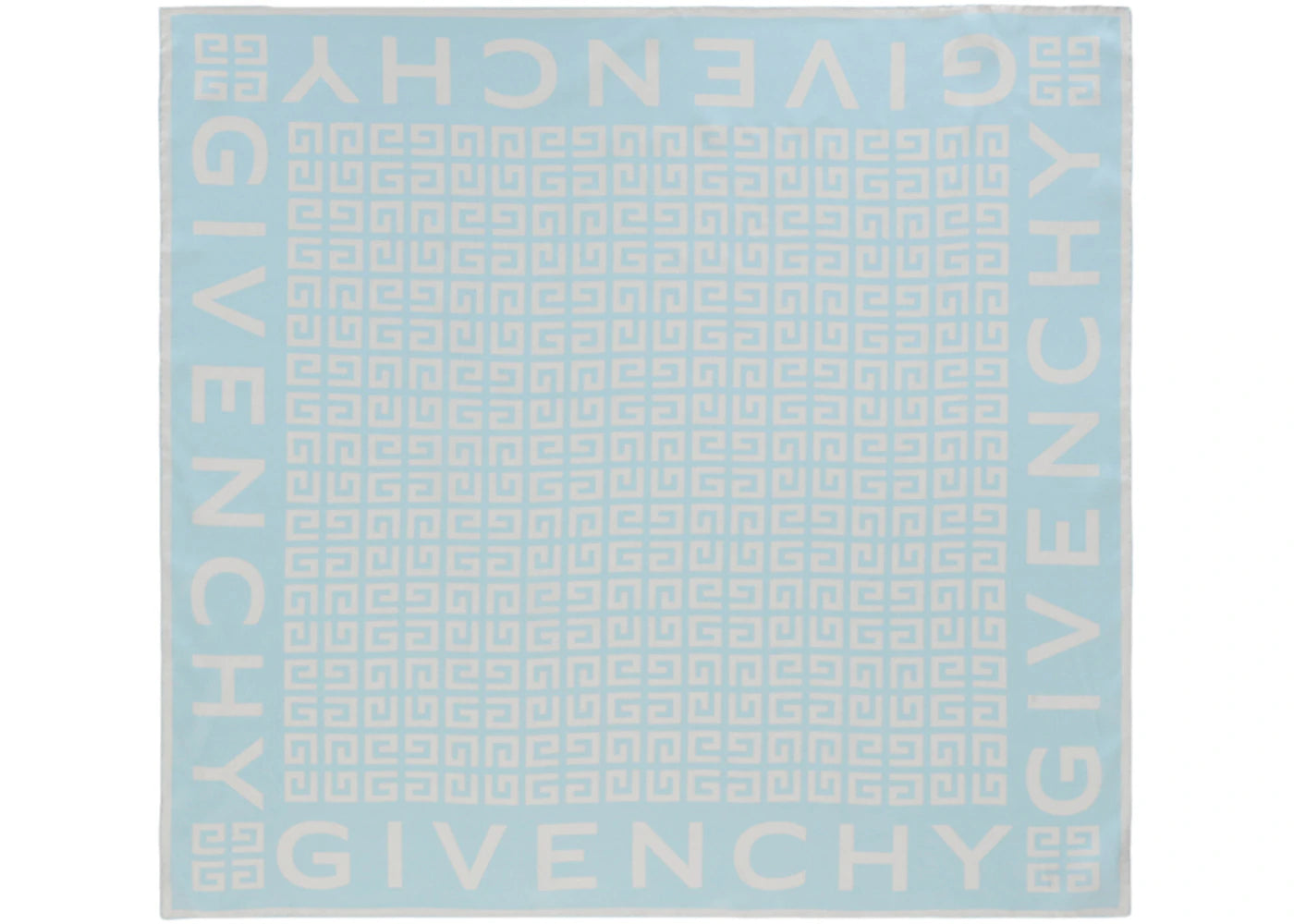 Givenchy 4G Logo Square Scarf Grey/Blue