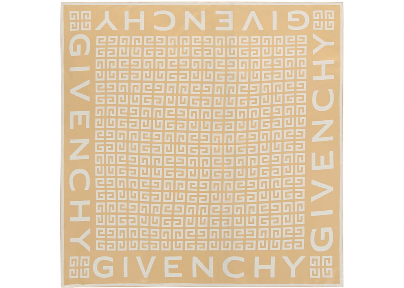 Givenchy 4G Logo Square Scarf Straw