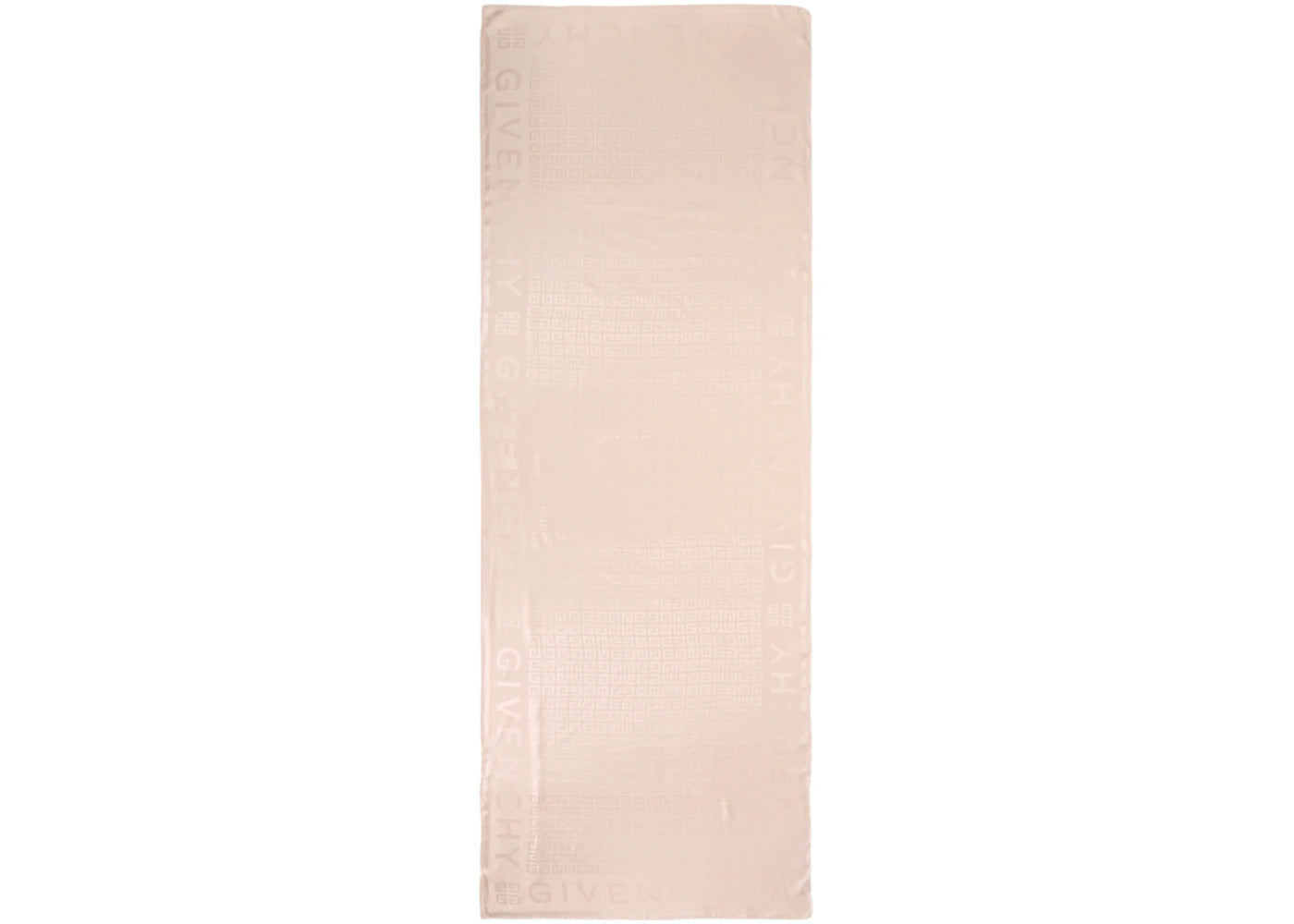 Givenchy 4G Monogram Oblong Silk Scarf Skin