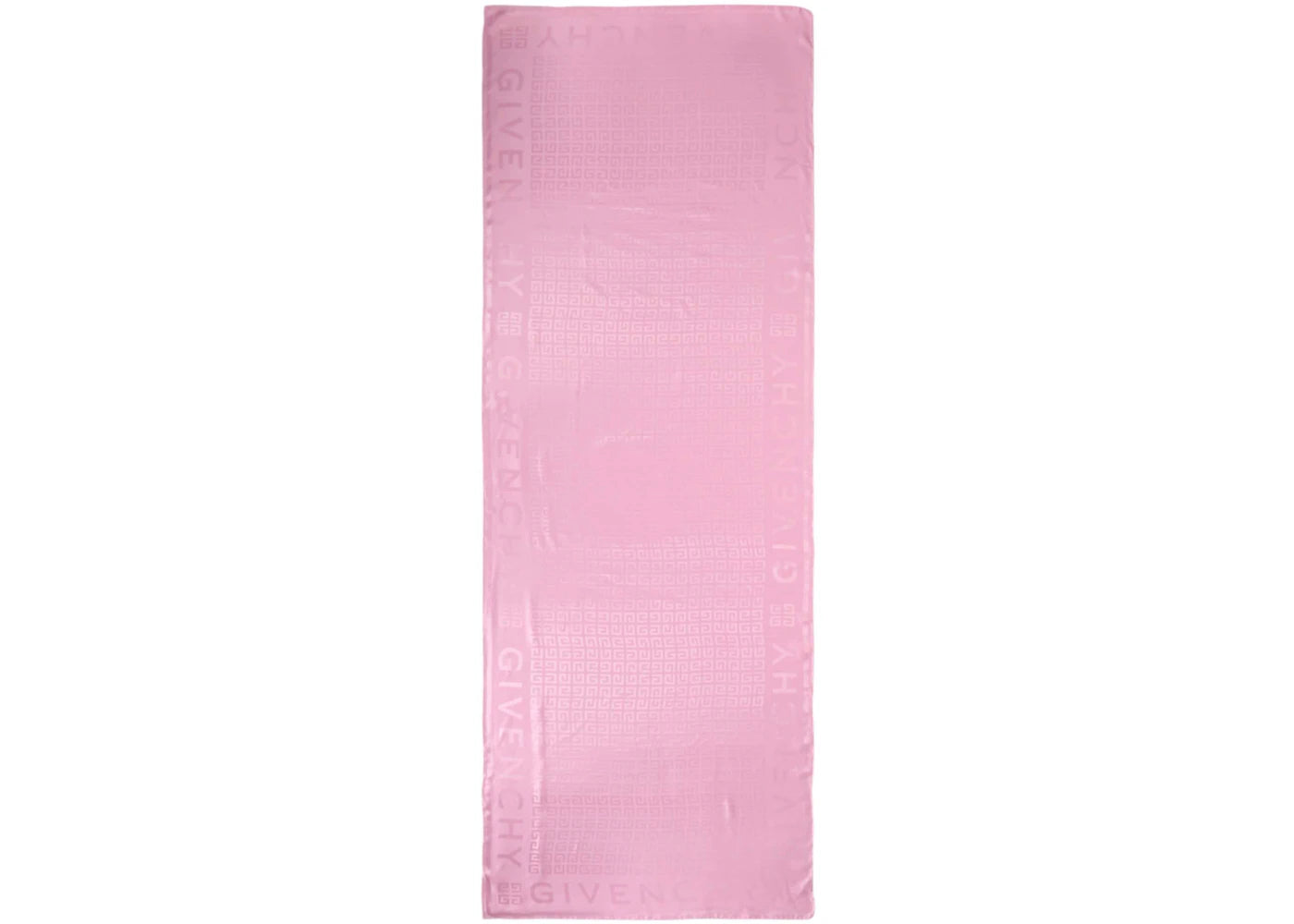 Givenchy 4G Monogram Silk Scarf Pink
