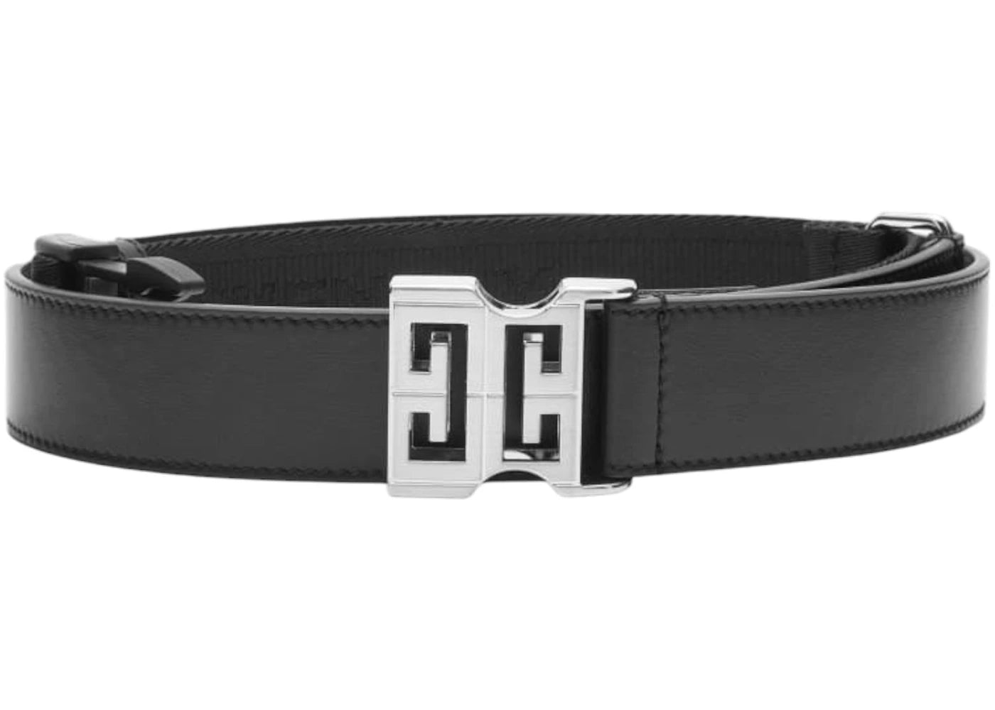 Givenchy 4G Release Buck Belt Black