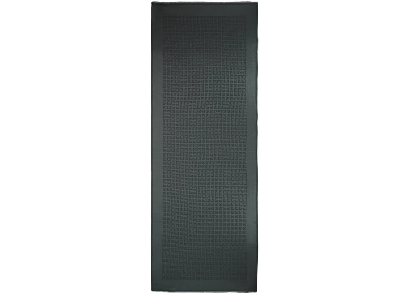 Givenchy 4G Silk Blend Scarf Green