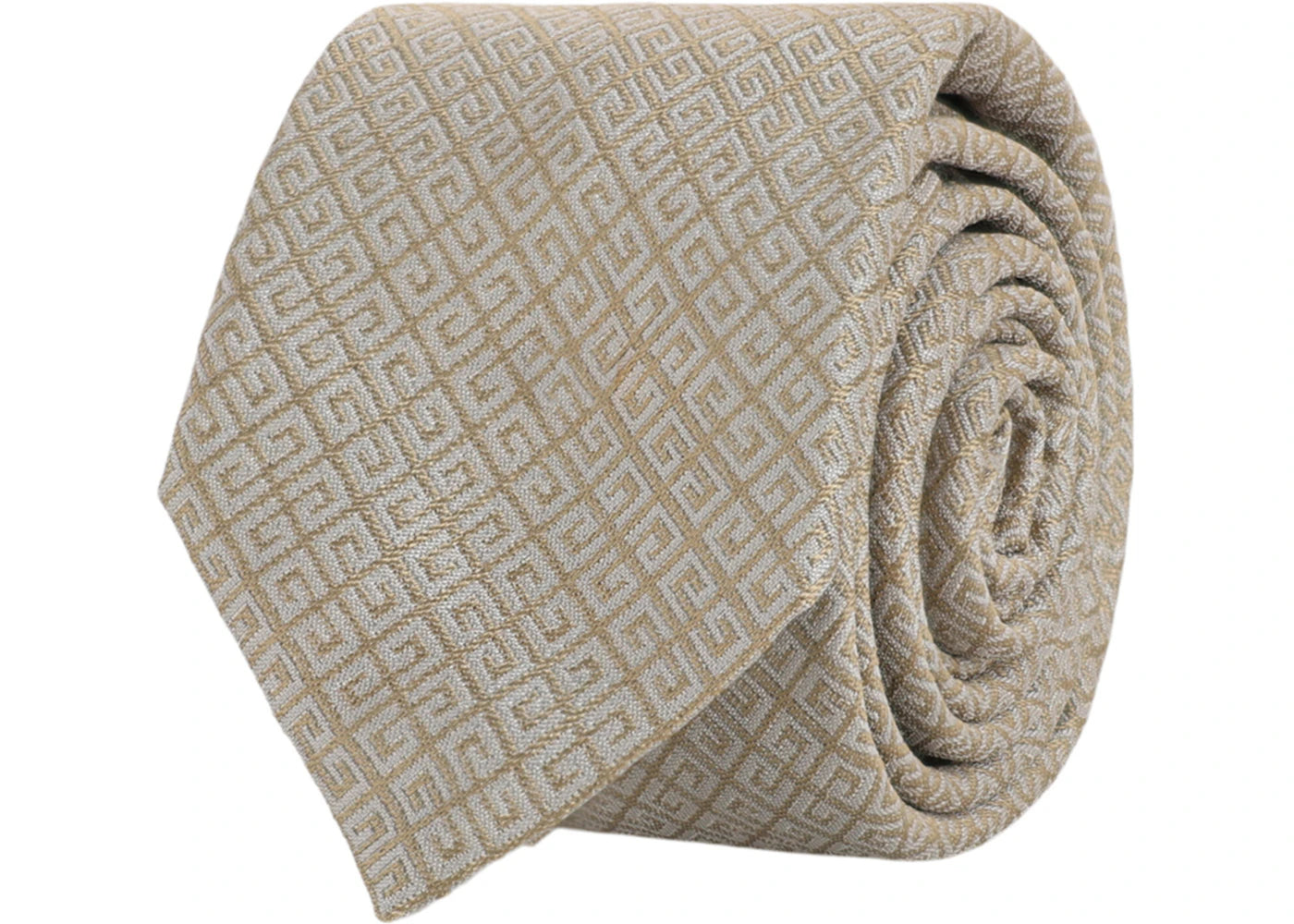 Givenchy 4G Silk Tie Beige