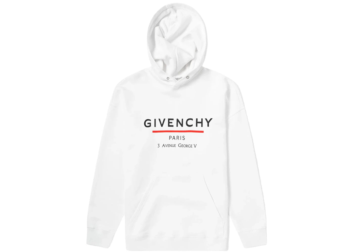 Givenchy Address Hoodie White