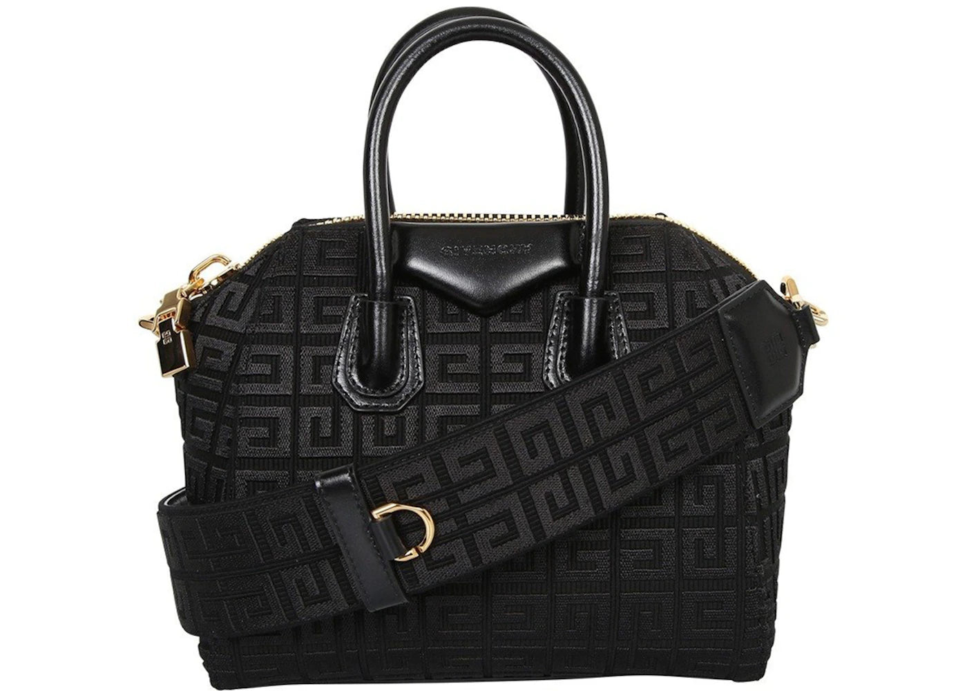 Givenchy Antigona Tote Bag Mini 4G Motif Black