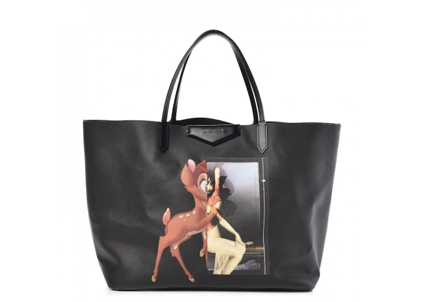 Givenchy Antigona Tote Bambi Print Large Black
